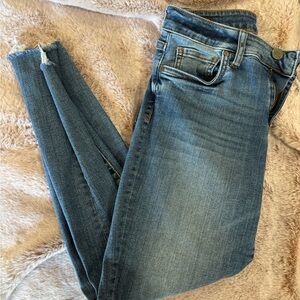 Kut from the Kloth Dark Blue Skinny Jeans
